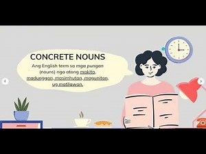 MTB - Concrete & Abstract Nouns (Bisaya)