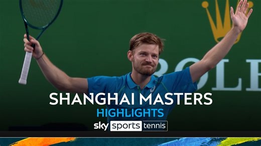 David Goffin vs Alexander Zverev | Shanghai Masters highlights