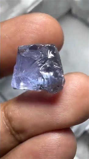 Before & After Cutting ✨ Natural Spinel Gemstone Transformation