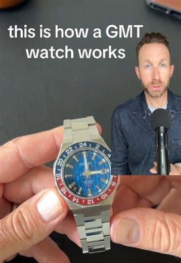 You have one…but do you know how a GMT watch works? Save for the next time to travel! #gmt #watchcollector #watchcollection #watchtok CITIZEN®