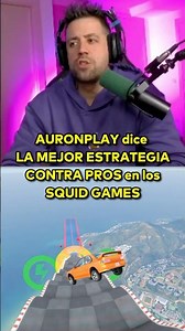 AURONPLAY dice LA MEJOR ESTRATEGIA CONTRA PROS en los SQUID GAMES #auronplay #twitch #fyp #parati