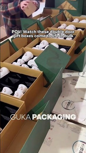 Custom Double-Door Gift Boxes | Efficient Large-Scale Production & OEM Packaging