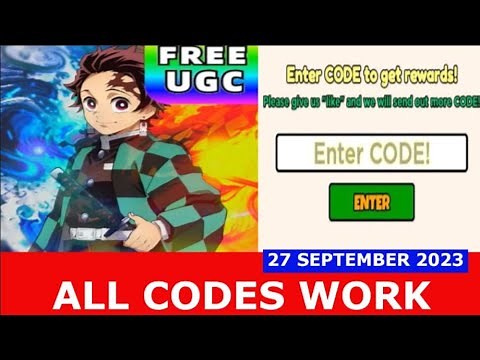 *ALL CODES WORK* [UGC III] Demon Slayer War Tycoon ROBLOX | SEPTEMBER 27, 2023