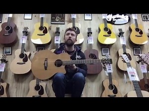 Tanglewood Java TWJSFCE Electro-Acoustic Guitar Demo