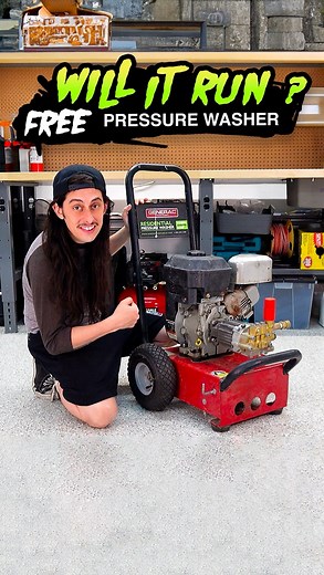 found this GAS PRESSURE WASHER in the trash across the street. i’ve wanted one of these so THIS IS AWESOME. will it run?????????? probably. gonna do this one on the CHEAP, no tune up kit. theres a way longer version of this video on YouTube, CHECK IT OUT! link in bio, latest videos at the bottom. sabbath on this one for ozzy. RIP prince of darkness 🦇 #smallenginerepair #freestuff #briggsandstratton #generac #pressurewasher | Team HESH