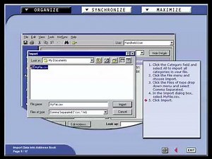Palm Desktop WorkFlow Tutorial