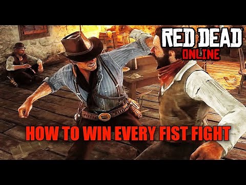 HOW TO WIN EVERY FIST FIGHT IN RED DEAD REDEMPTION ONLINE