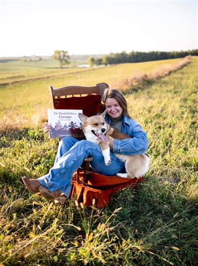 1.1K views · 15 reactions | This book not only tells a story for little ears, but it shares the stories of real people, real farmers doing the real things to feed the world. Grateful to get the opportunity to share it with you癩 | I am Thankful for a Farmer | Facebook