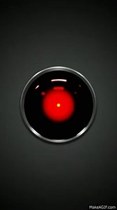 Animated Hal 9000 on Make a GIF