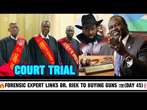 NEW EVIDENCE LINKS DR. RIEK MACHAR TO NASIR ATTACK 🤯🇸🇸⁉️ SOUTH AFRICAN FORENSIC EXPERT TESTIMONY‼️