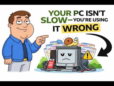 Your PC Isn’t Slow—You’re Using It Wrong