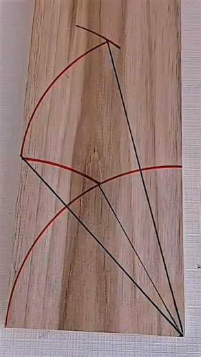 Geometry Hack: Precise Angle Division with a String Compass #geometry #strings #fblifestyle | Reels ideas