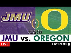 College Football Playoff LIVE Stream Scoreboard: Oregon vs JMU Play-By-Play, CFP First Round On TNT