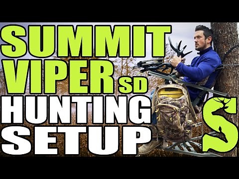 Summit Viper SD Hunting Setup: How I Climb with all my Gear & Get Set for a Successful Hunt