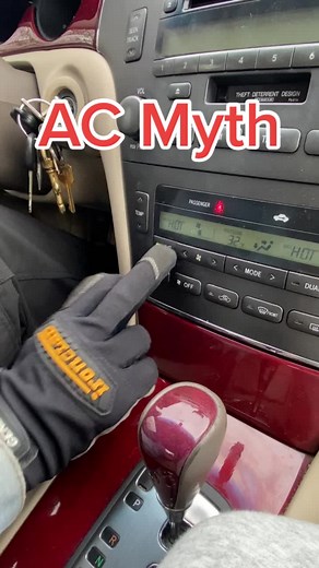 Car AC myth busted #scottykilmer #cars #mechanic #myth #ac
