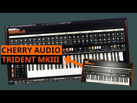 Cherry Audio Trident MkIII Sound Demo - Korg Trident Emulation (1981)