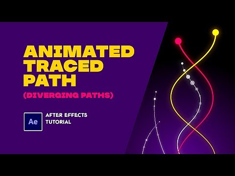 Animated Traced Path. After Effects Tutorial