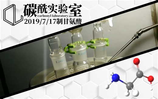 【碳酰实验室】甘氨酸的制备