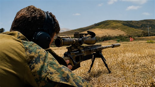 Watch Marine Snipers Zero Their Rifles