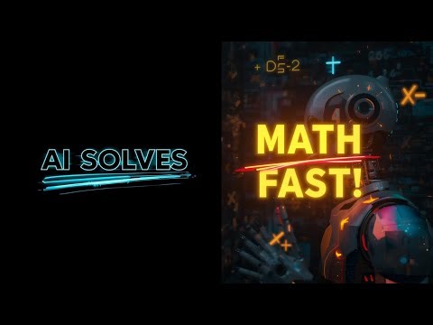 This AI Solves MATH Problems Really Fast?