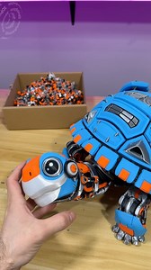 166K views · 6.3K reactions | Donatello Robo tortoise finished in 94 hours and it looooook amazing!!! Here is the final look with some asmr. Design by @matmire_makes New episode on the poop is coming soon with numbers Printed on @bambulab_official h2d machine #3dprinting #3dprinter #bambulab #bambulabh2d #asmr #h2d #bambu #3dprintingcommunity #tortoises #robot | 3DPrintingDoctor | Facebook