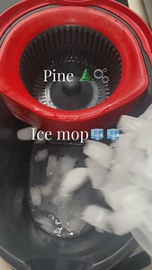 Ice mop with pine scents #cleaningmotivation #cleaning #asmrcleaning #satisfyingclean #clean #cleanwithme | Jess Keepcleaning