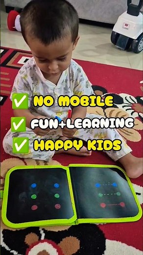 👶 Fun Baby Activity To Boost Learning & Play 🎨✨#BabyActivity #ToddlerActivity #LearningThroughPlay