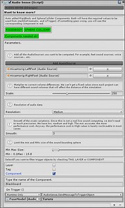 Audio Sense - (a little bit more realistic than a simple collider)