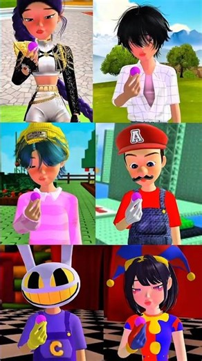 Poppy Playtime X Kpop Demon Hunters X Mario Transformation #poppyplaytime #memes #huggywuggy #funny