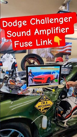 Link👇Dodge Challenger⚒️ Sound Amplifier Fuse👉#dodge #challenger #mopar #fix #howto #easy #diy #sound
