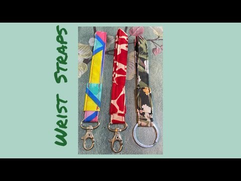 HOW TO MAKE WRIST STRAP/ SEW EASY@RexieCastillo 