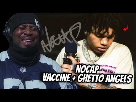 Unk First Time Listening To NoCap – Vaccine + Ghetto Angels (2 IN 1) | MalreactTV Reaction