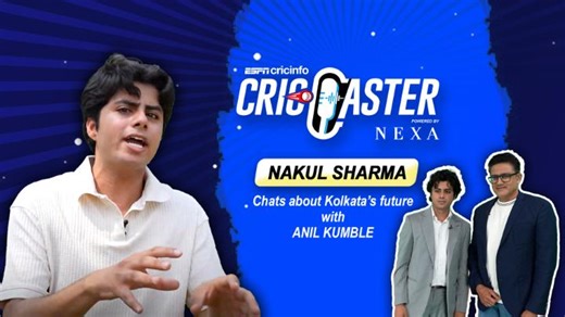 526 reactions · 21 shares | What does the future hold for Kolkata after missing out on this year's playoffs? Nakul Sharma gets the thoughts of Anil Kumble after a disappointing season for the 2024 champions ️ #ESPNcricinfo #CricCaster #Nexa #Fab4 | ESPNcricinfo | Facebook