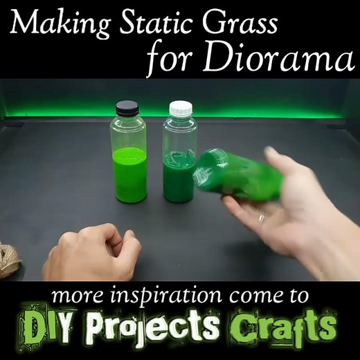 Making Static Grass for Diorama or Terrain Building