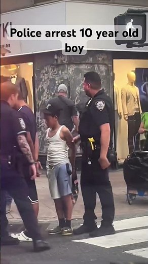 Police arrest 10 year old boy