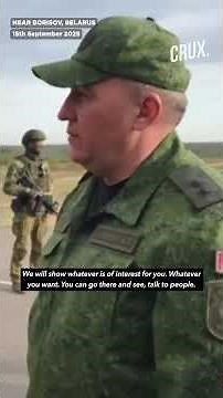 US Military Officers Make 'Surprise' Appearance at Russia Belarus ‘Zapad 2025’ Drills