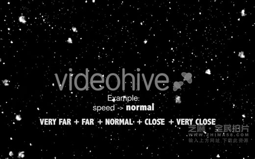 视频素材 30个下雪雪花飘落场景特效合成循环动画素材 Snow Snowfall