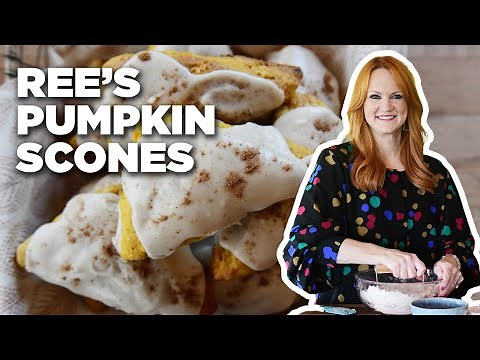 Ree Drummond's Pumpkin Scones with Coffee Glaze | The Pioneer Woman | Food Network