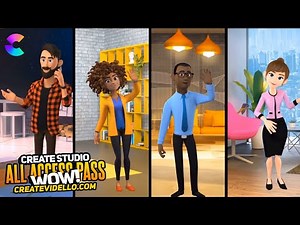 📣 [New] CreateStudio 3D Characters, Templates, and Backgrounds