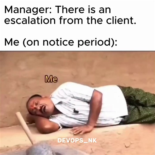 Me On Notice Period: