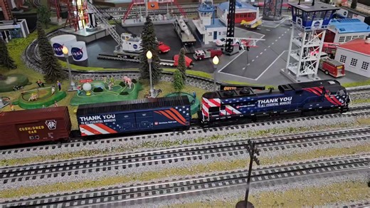 3K views · 176 reactions | Here's another view of our O gauge Model Train display in Egg Harbor City, NJ. | Cape Atlantic Railroad Club | Facebook
