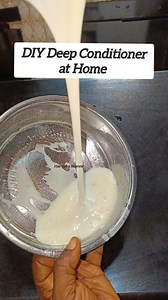How to make a simple DIY Deep Conditioner at Home with only 5 ingredients. Please don't forget to like and share 🙏 #fblifestyle #2monthhairgrowthchallenge | Hair Tips & Lifestyle