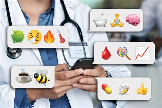 The most common emojis used in doctors’ notes — with a few surprises