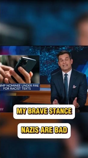 Jon Stewart Correspondent: "I Believe Nazis Are Bad" (The Brave Stance)