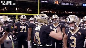 15K views · 113 reactions | One team's winning streak has to end for another one's to continue. The New Orleans Saints added another W to make it 7 in a row in week 9. NFL Films Presents: Greatest Games of the 2018 NFL Season | NFL Films | Facebook