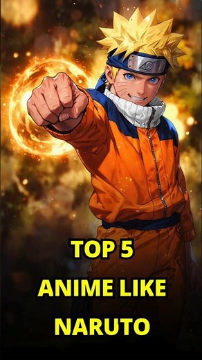 Top 5 Anime Like Naruto #anime #naruto #shorts