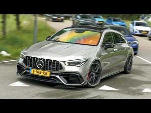520HP Stage 2 Mercedes CLA 45 S AMG Shooting Brake - Launch Controls & Accelerations !