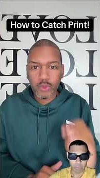 Anwar white catching print tutorial method explained #catchingprint #anwarwhite #datingcoach