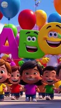 ABC Song for Kids 🔤⚡ | Fast Alphabet Pop Song | Learning with Cartoons! 🔤🌈