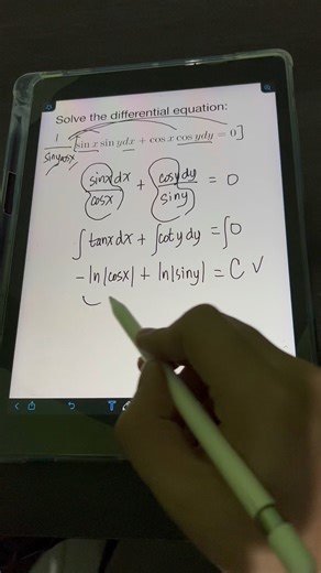 17K views · 166 reactions | Separable Differential Equation #enginerdmath #math | Enginerdmath | Facebook